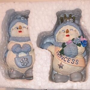 Snow Buddies Princess Snowman Figurines